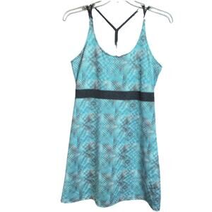 Soybu Women’s Athletic Dress XL Snake Aqua Gym Athleisure Summer Causal Sporty